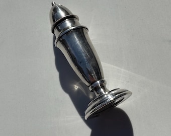 Japanese Sterling Silver Salt Shaker (4 1/8")