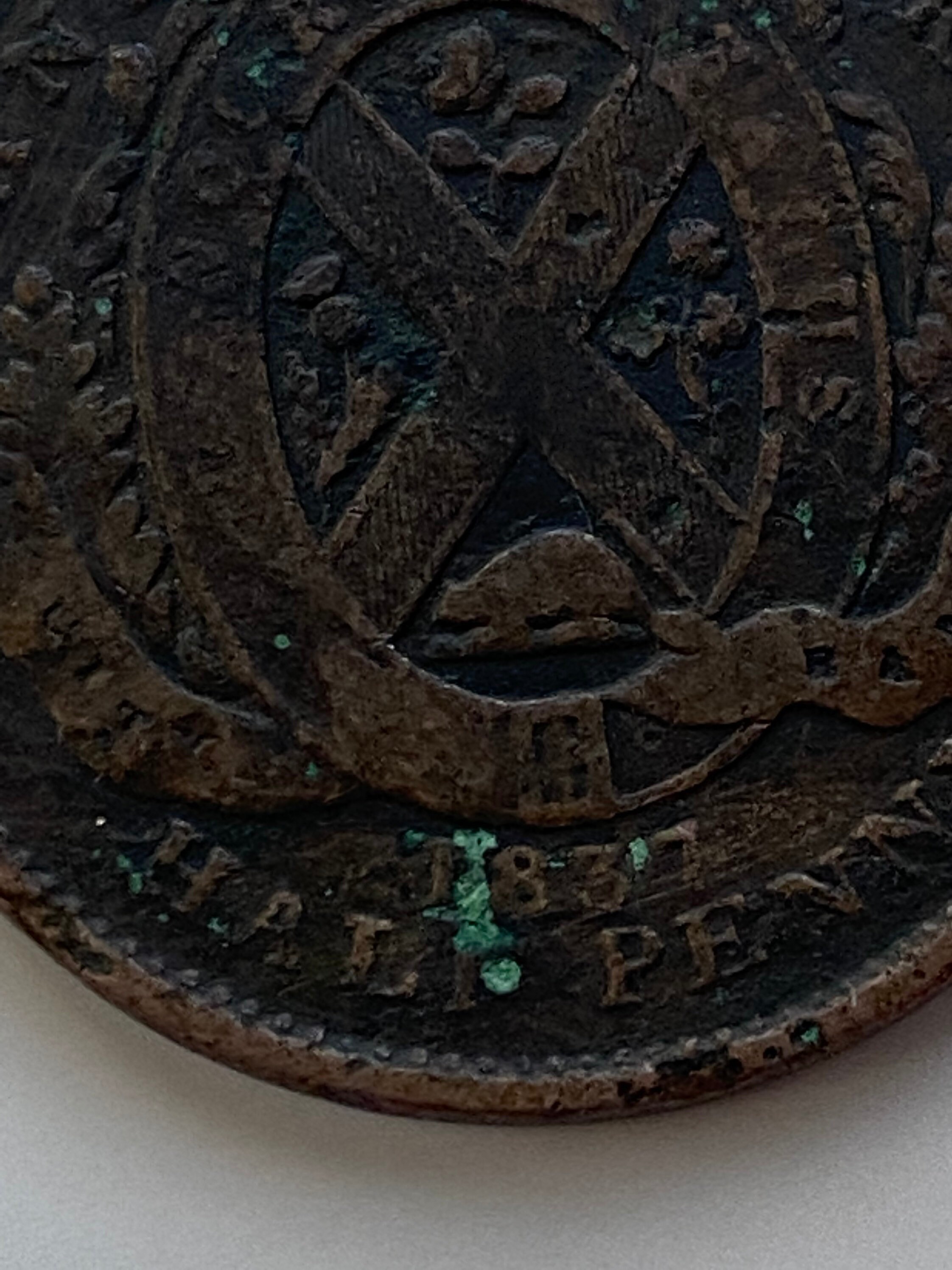 1837年カナダ半ペニー銀行トークン - Etsy 日本