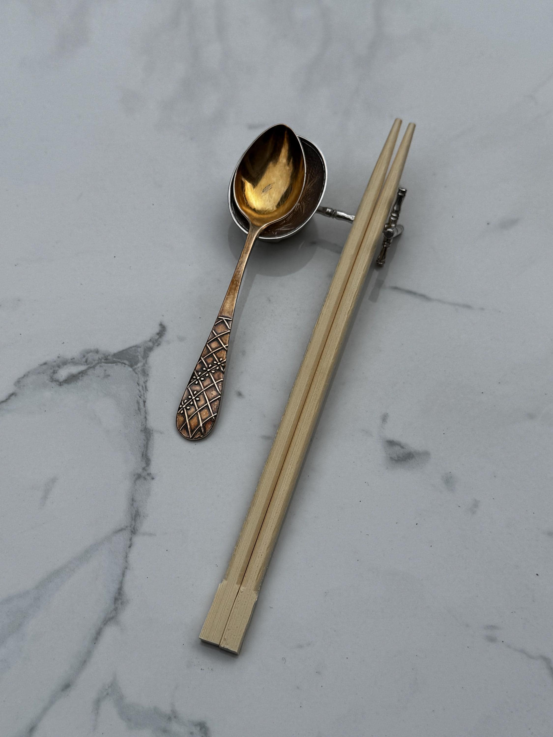 Antique Japanese Sterling Spoons - Etsy