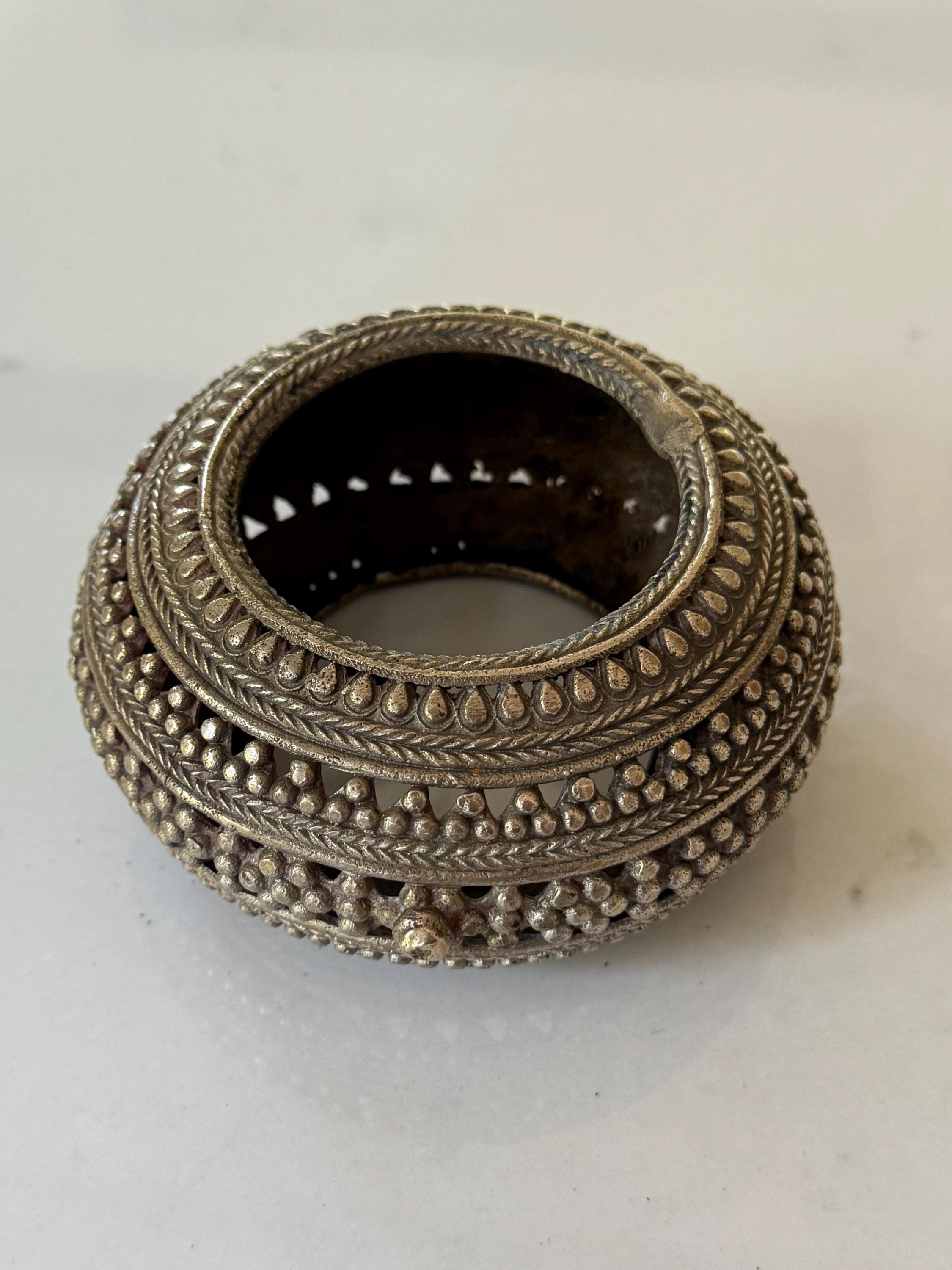 Antique Rabari Tribal Bangle, 19th C. to Early 20th Gujarat India
