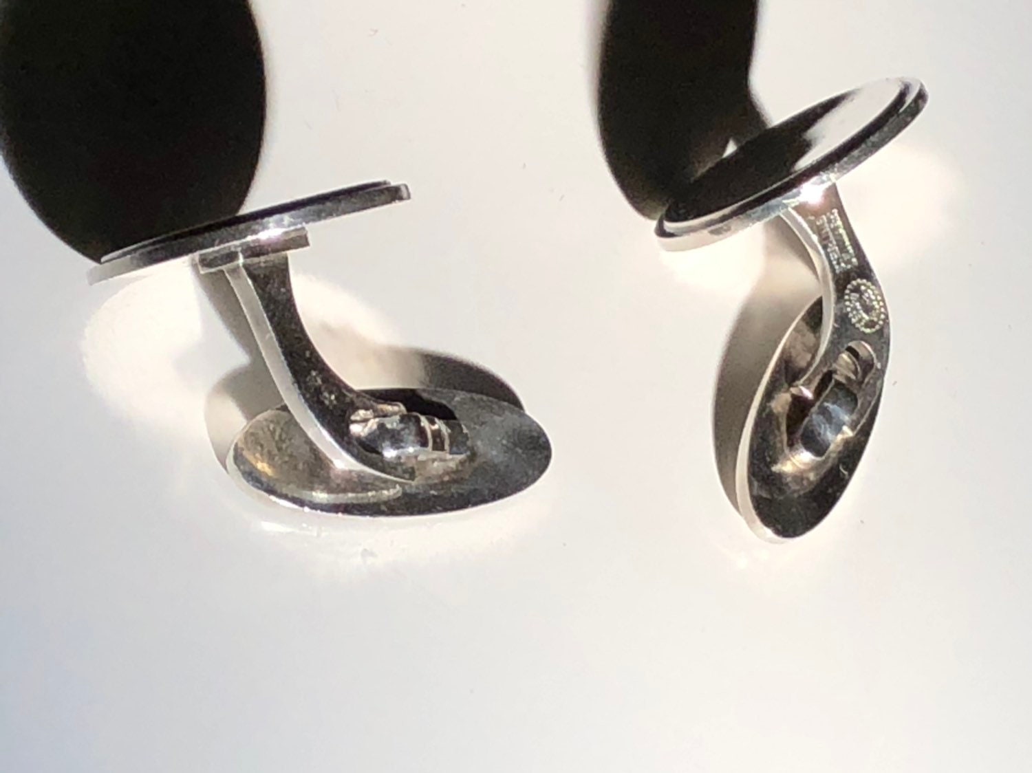 ジョージジェンセン　カフスボタン Georg Jensen ジョージジェンセン 44B ヘマタイト カフリンクス