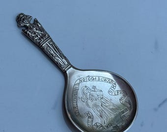 David Andersen Serving Spoon 830 S Silver Ringebu Berry Norway