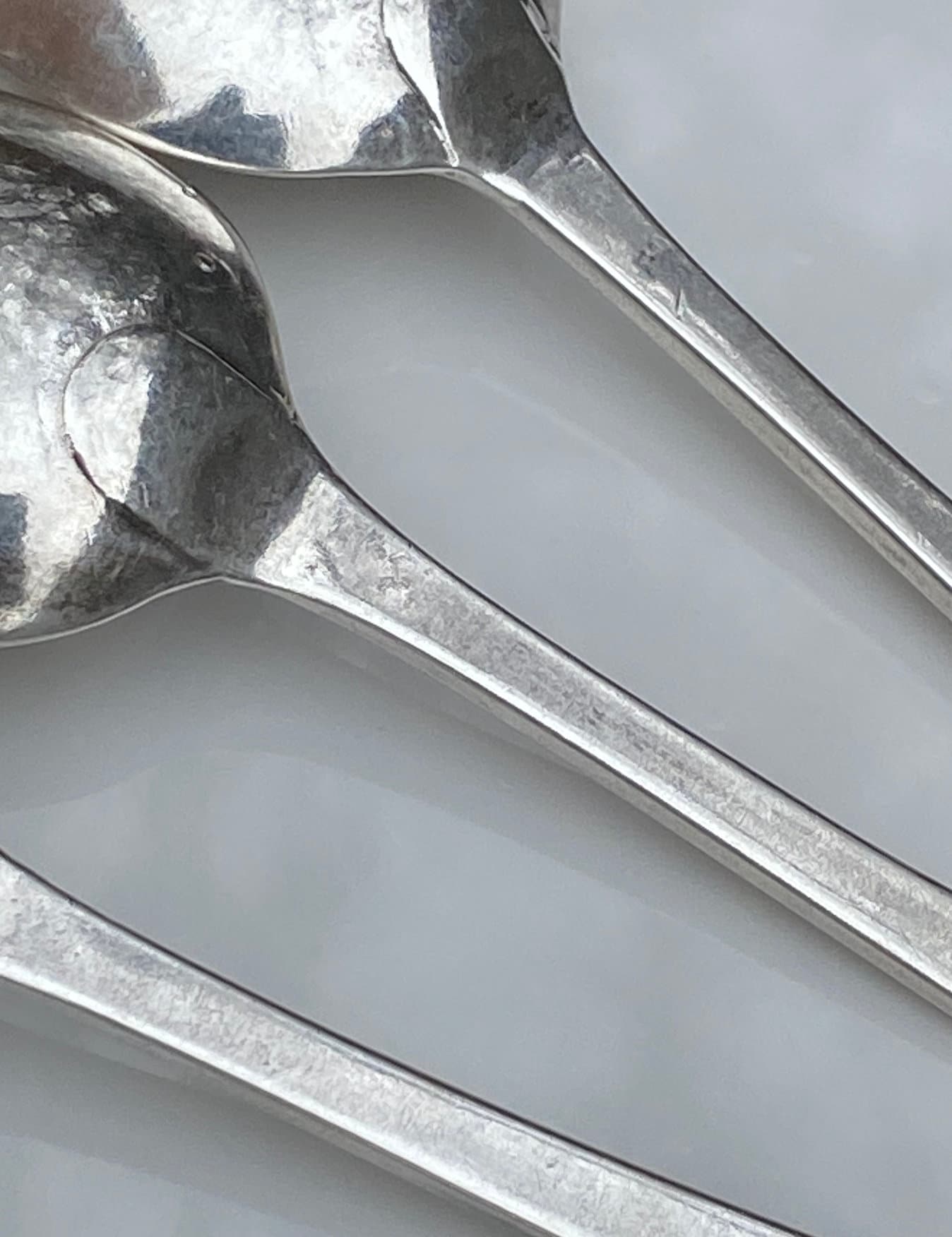 1780-90 Joseph Lownes Philadelphia Coin Silver Spoon Set (99 G) - Etsy