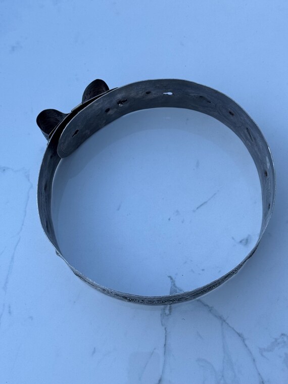 1880-1910 Massive Solid Silver Tripoli, Libya Sil… - image 6