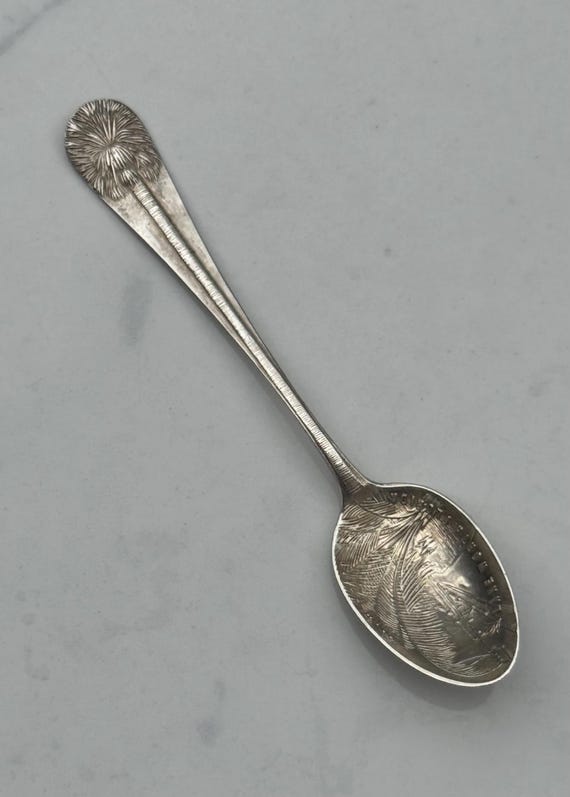 1893 Palm Beach / Lake Worth Florida Sterling Silver Souvenir