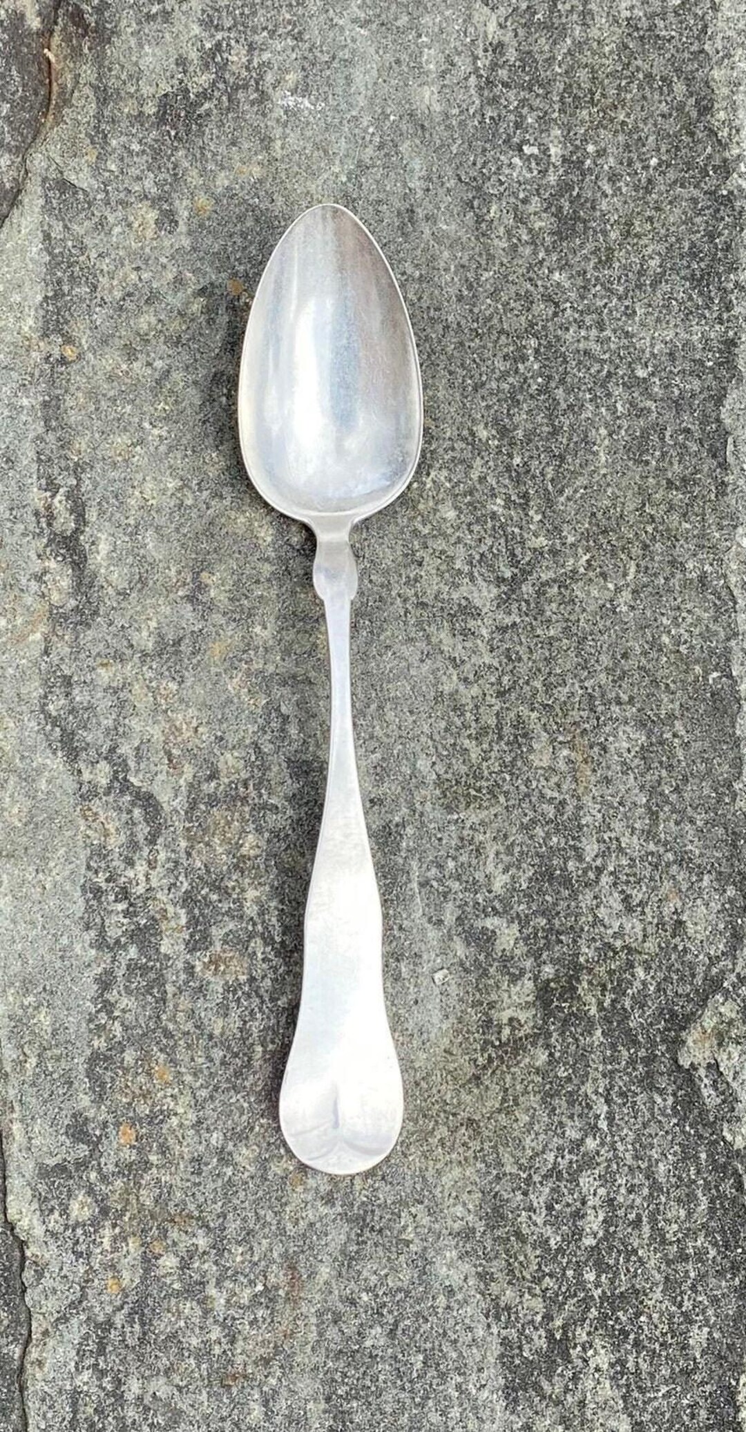 1865-84 Charles Augustus Wilkins Crosby Coin Silver Tablespoon