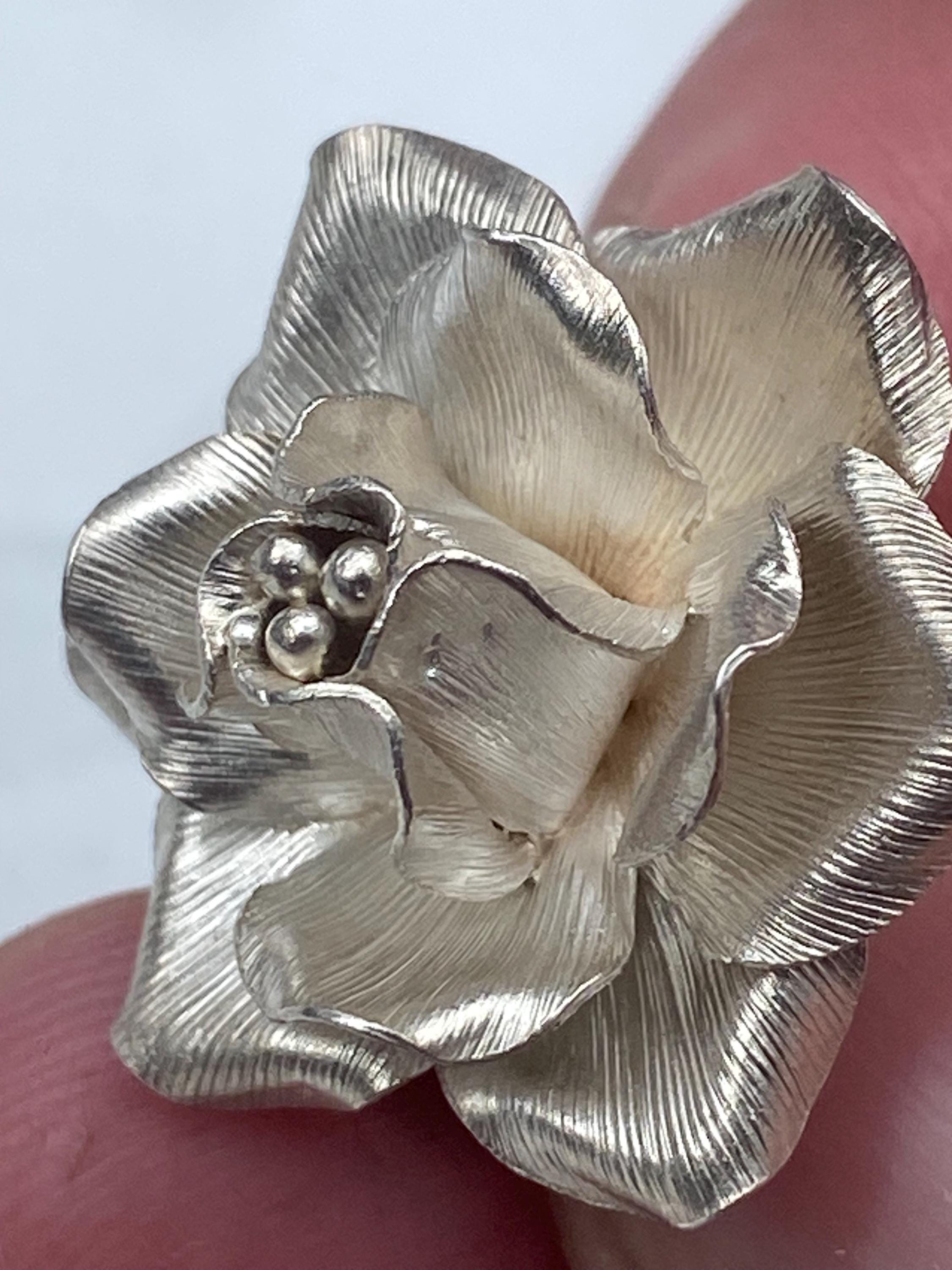 Taxco Dulce Plateros工房メキシコシルバー925 ブローチ｜シルバー925