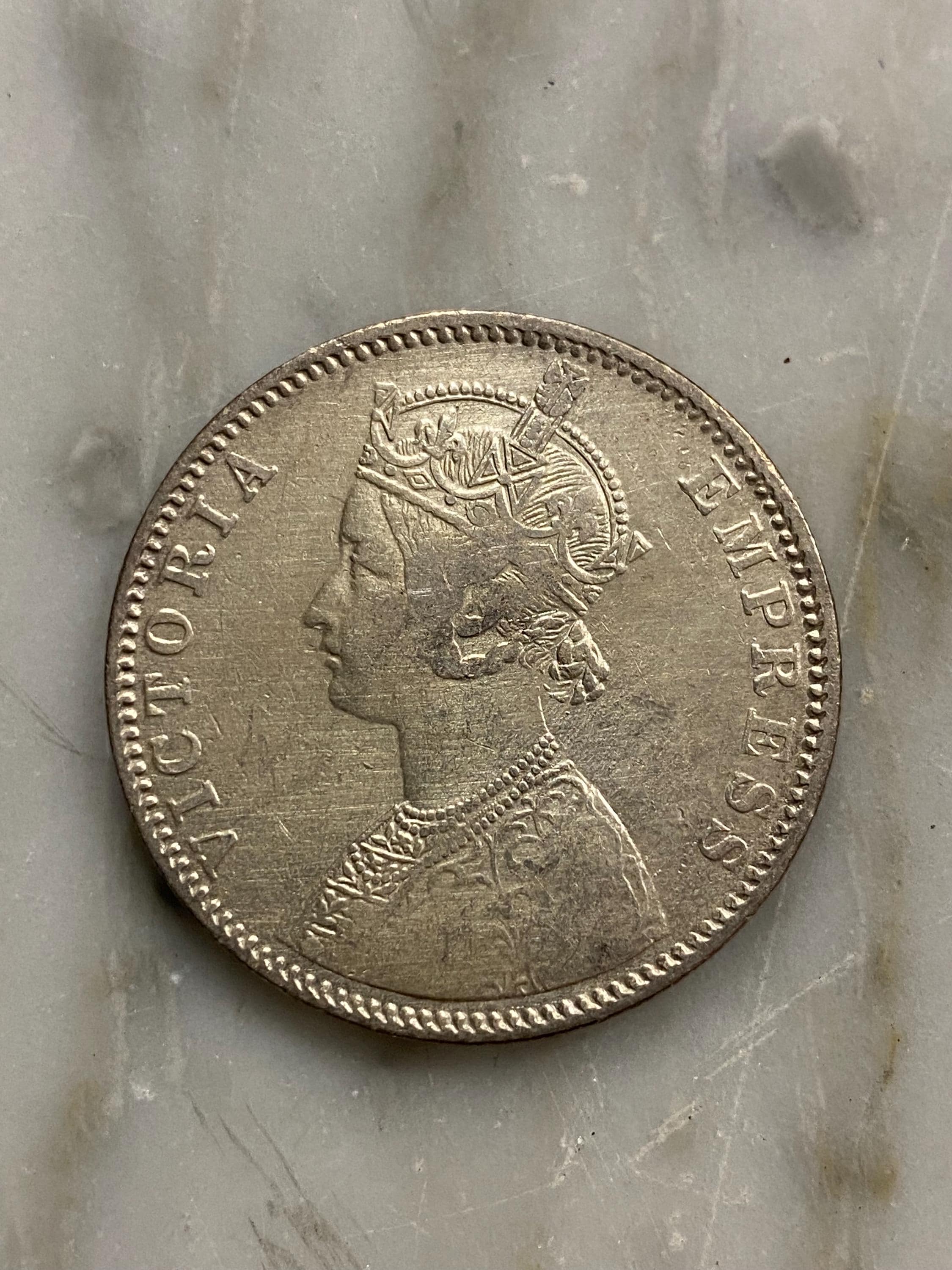 1901 B India 1 Rupee KM492 (VF) - Etsy