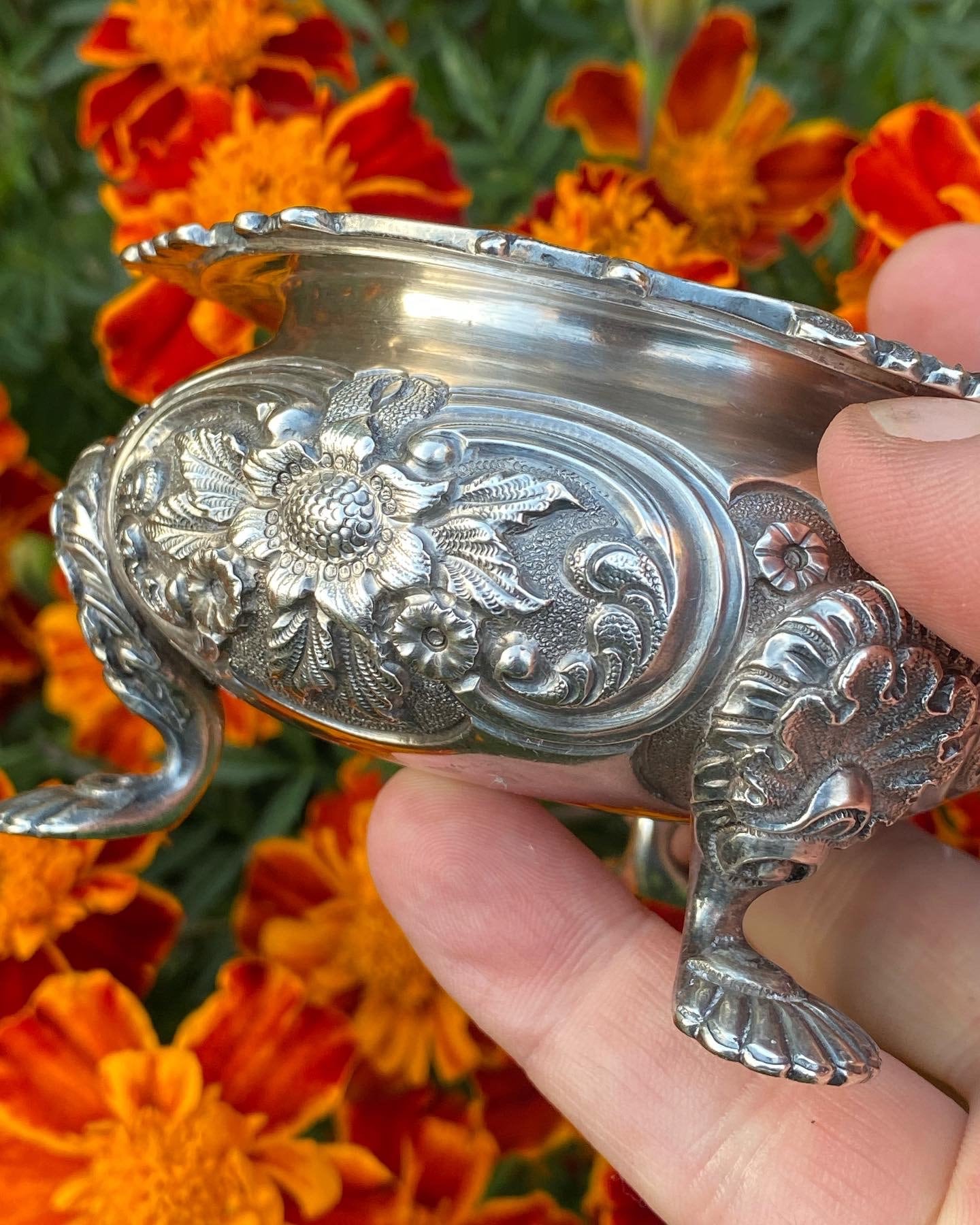 1840 Stefan Mayerhofer Royal Austrian Sterling Silver Parcel Gilt