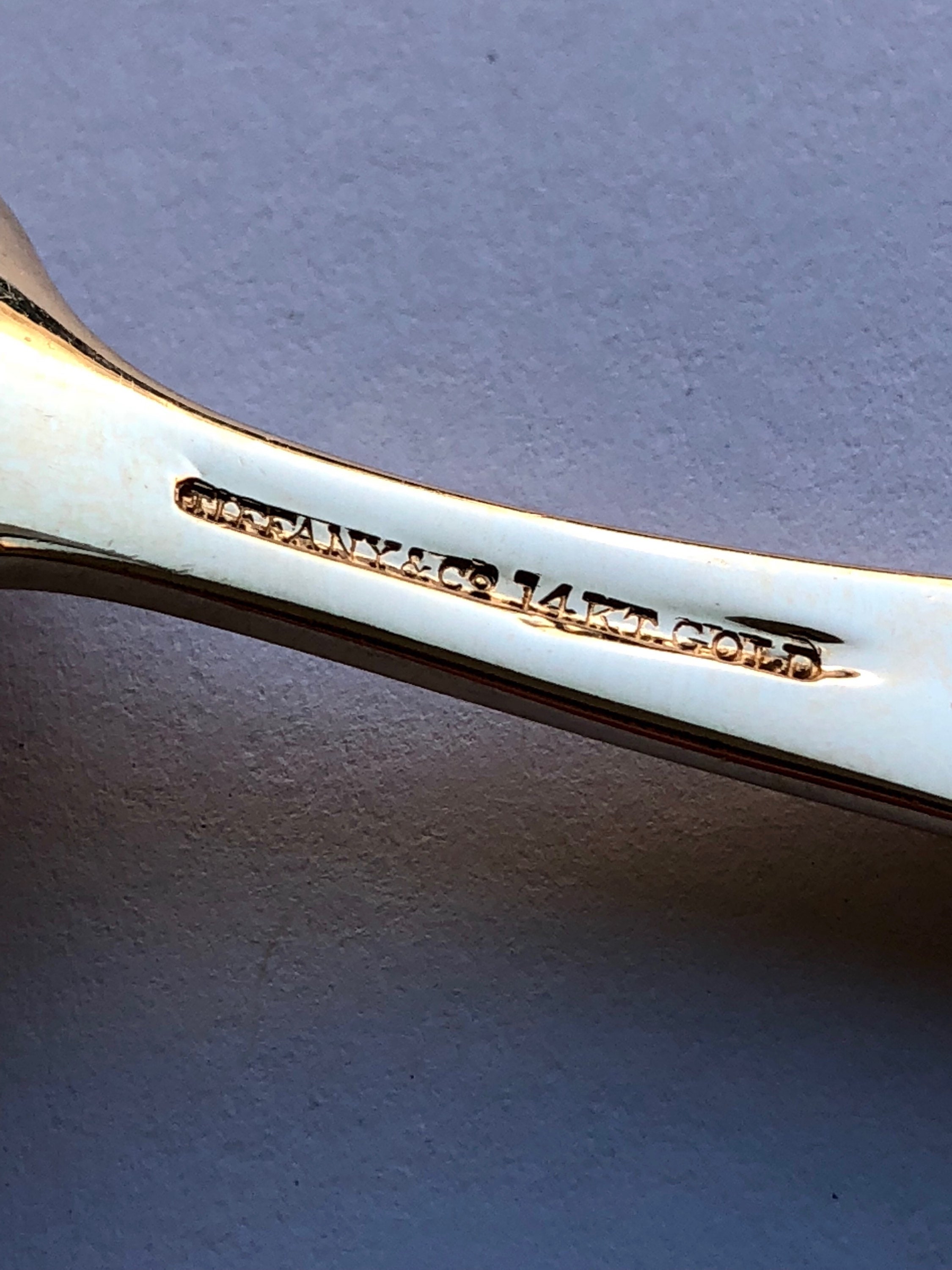 Tiffany & Co. 14K Gold Spoon (26.6 grams Solid Gold)