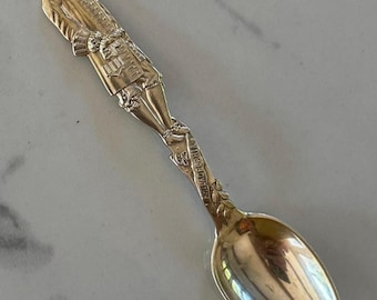 Vintage ALVIN Sterling 1940 CHATEAU ROSE Serving Tablespoon 8 1/2