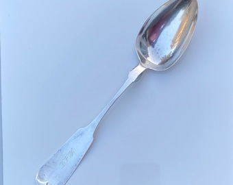 1865 Gorham Sterling Silver Tablespoon (Serving Spoon) 8.75" (47 g)