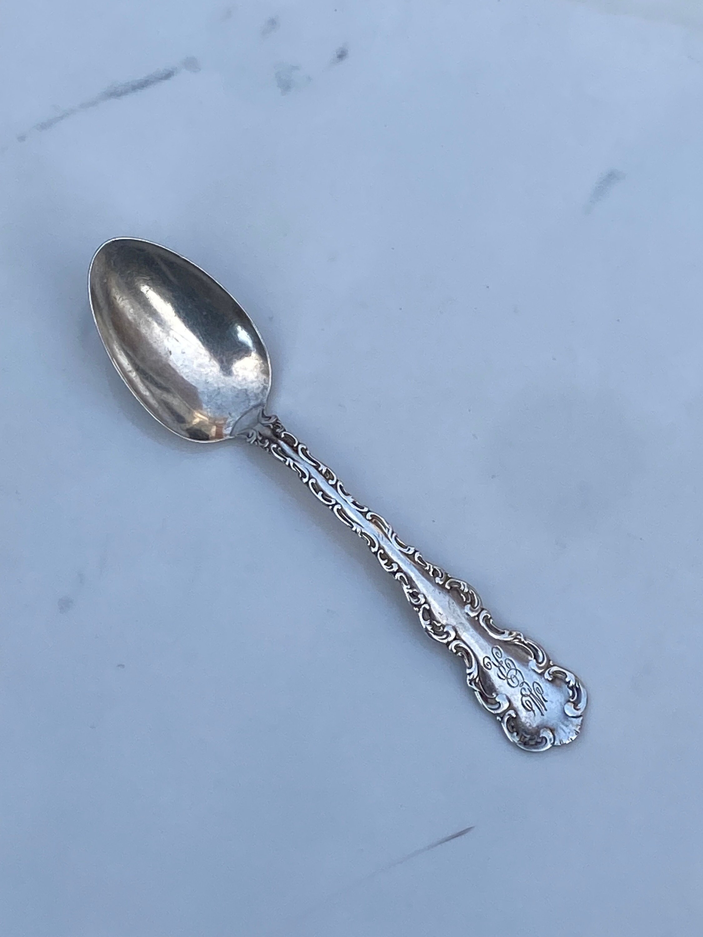 1891 Whiting 'Louis XV ' Sterling Silver Teaspoon