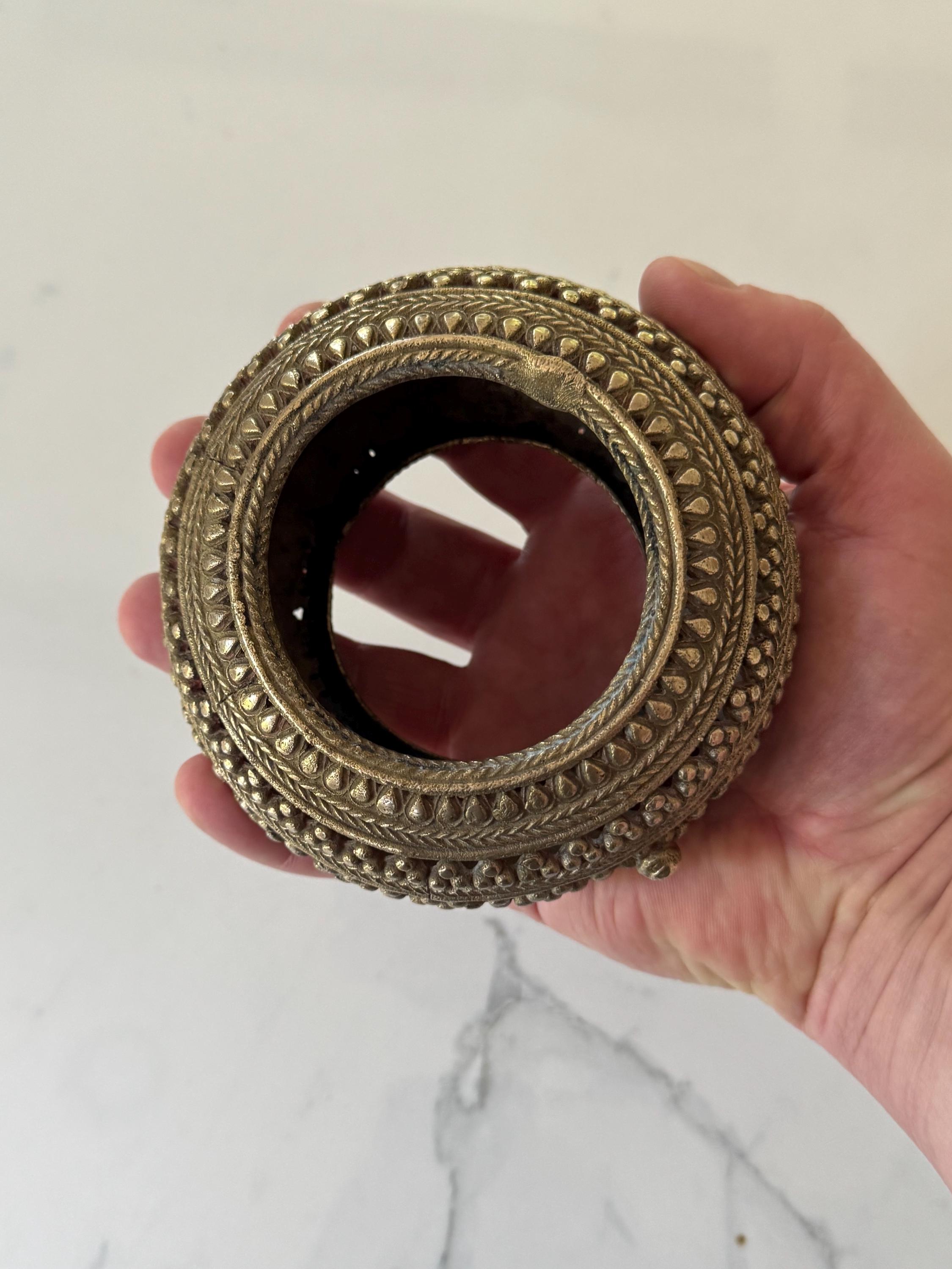 Antique Rabari Tribal Bangle, 19th C. to Early 20th Gujarat India