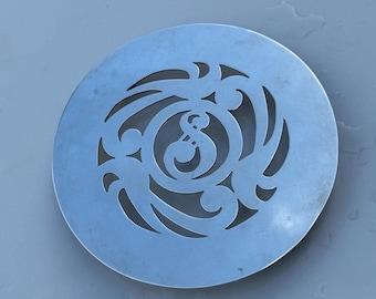 Alice Moise of New Orleans (Newcomb College) Antique Sterling Silver Trivet (131 g)