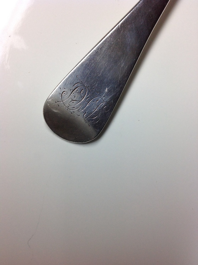 1806 Sterling Georgian English Serving Spoon by Thomas Wallis