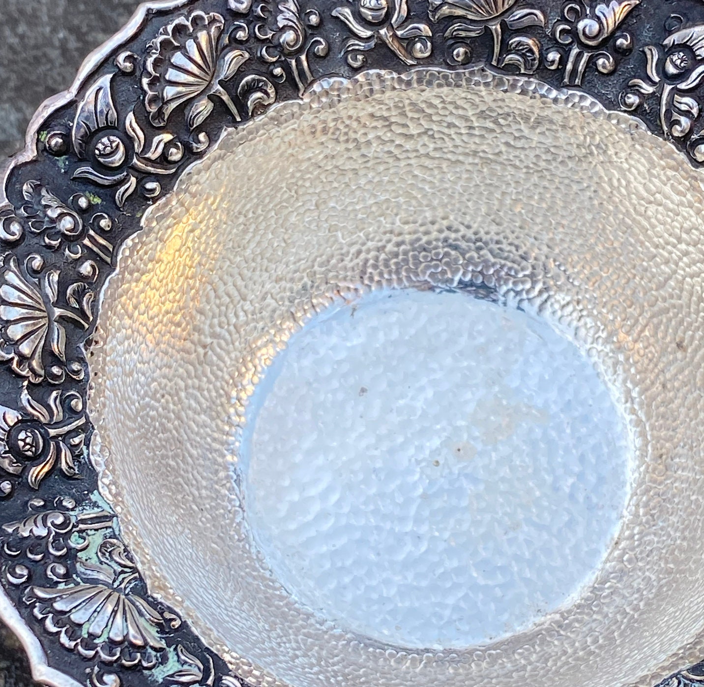 1950 Indonesian Yogya 800 Silver Soup Bowls by Tom Echt (796