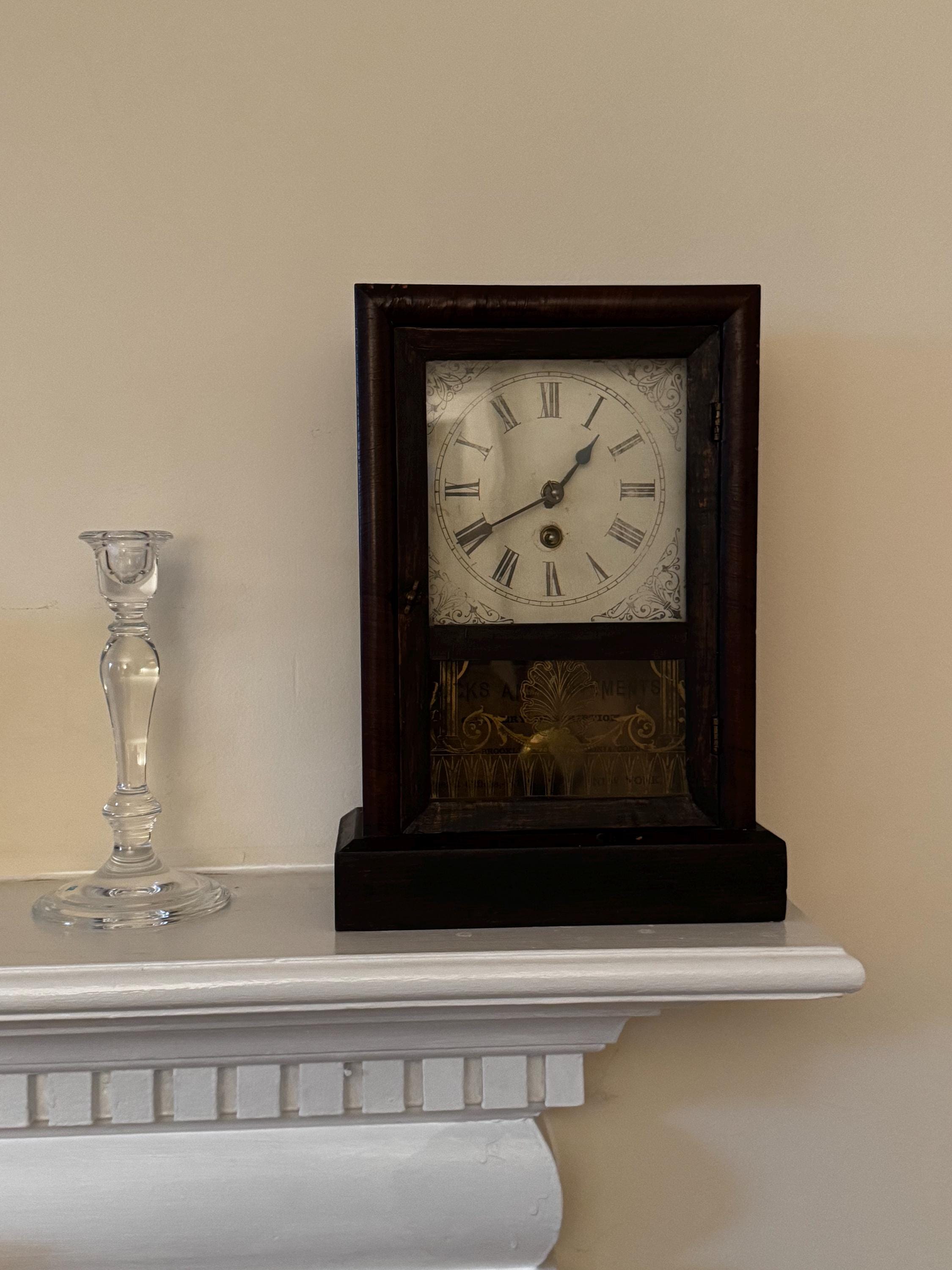 1890 Antique Clock - Etsy