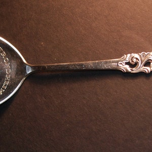 830 Silver Brodrene Mylius Serving Spoon in the Tele Pattern