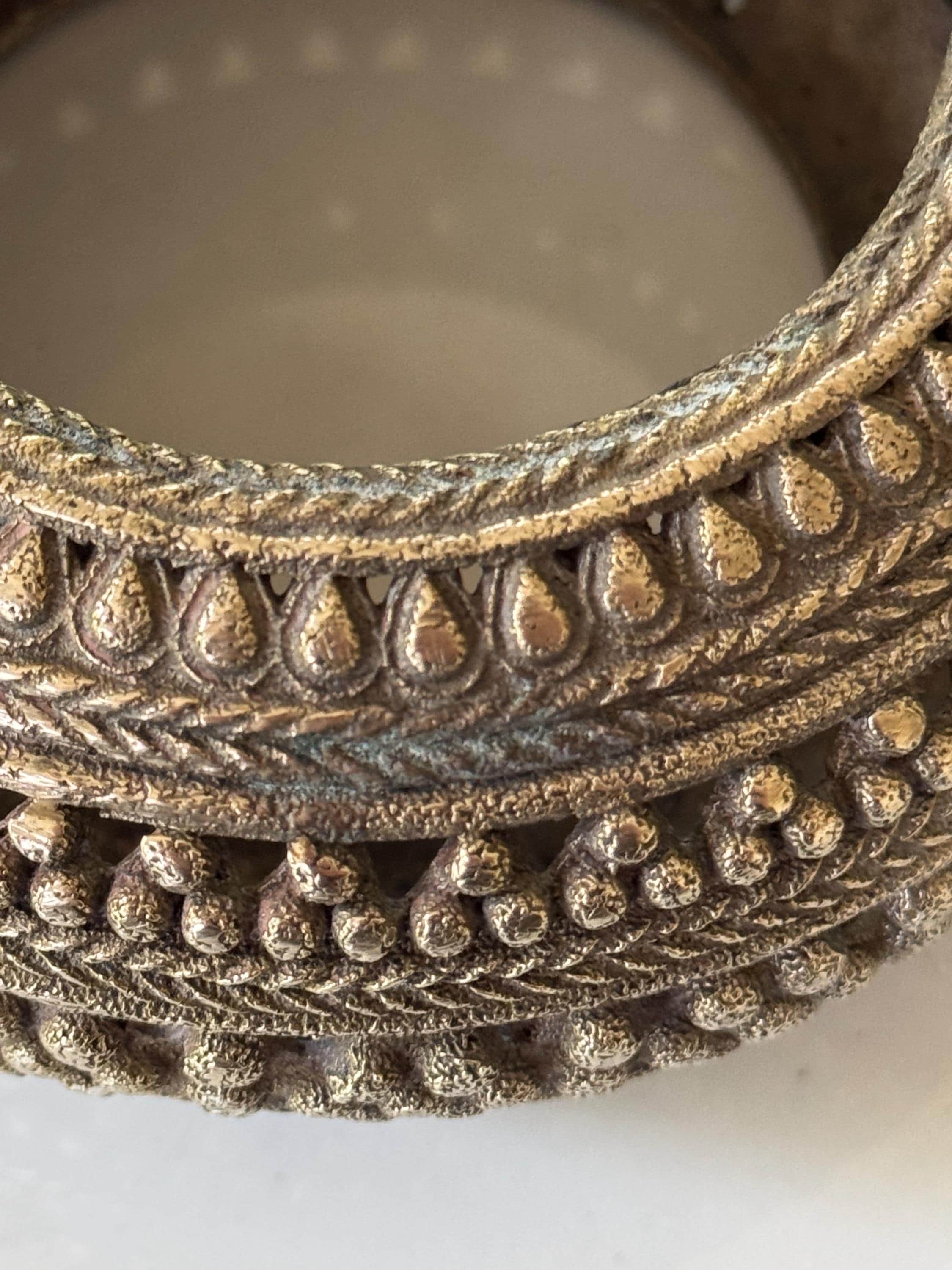 Antique Rabari Tribal Bangle, 19th C. to Early 20th Gujarat India