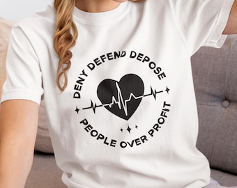 People over Profit Shirt, Anti-Capitalism, Capitalism Kills, No War But Class War, Eat The Rich, Homeless Advocate, Social Justice Shirt