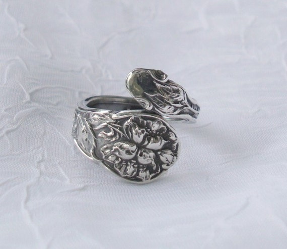 Cherry Blossoms Flower Gorham Vintage Sterling Si… - image 2