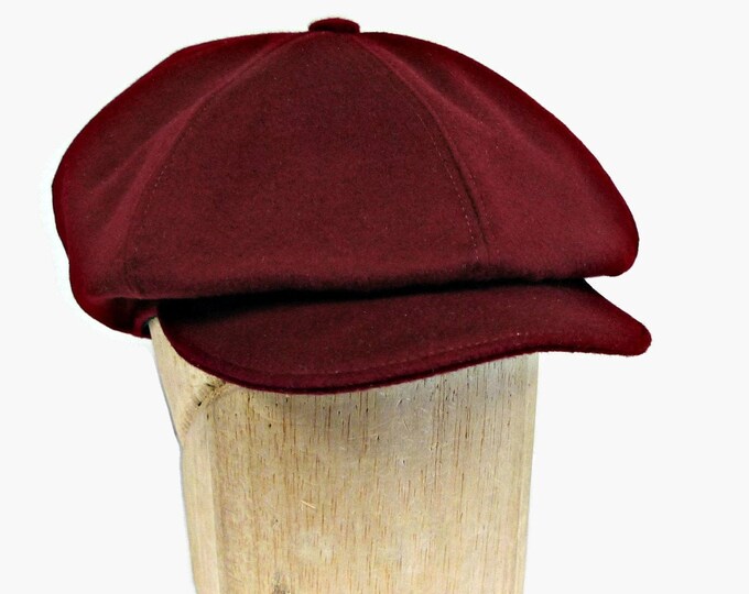 Men's Newsboy Cap in Vintage Wool Newsboy Hat - Etsy