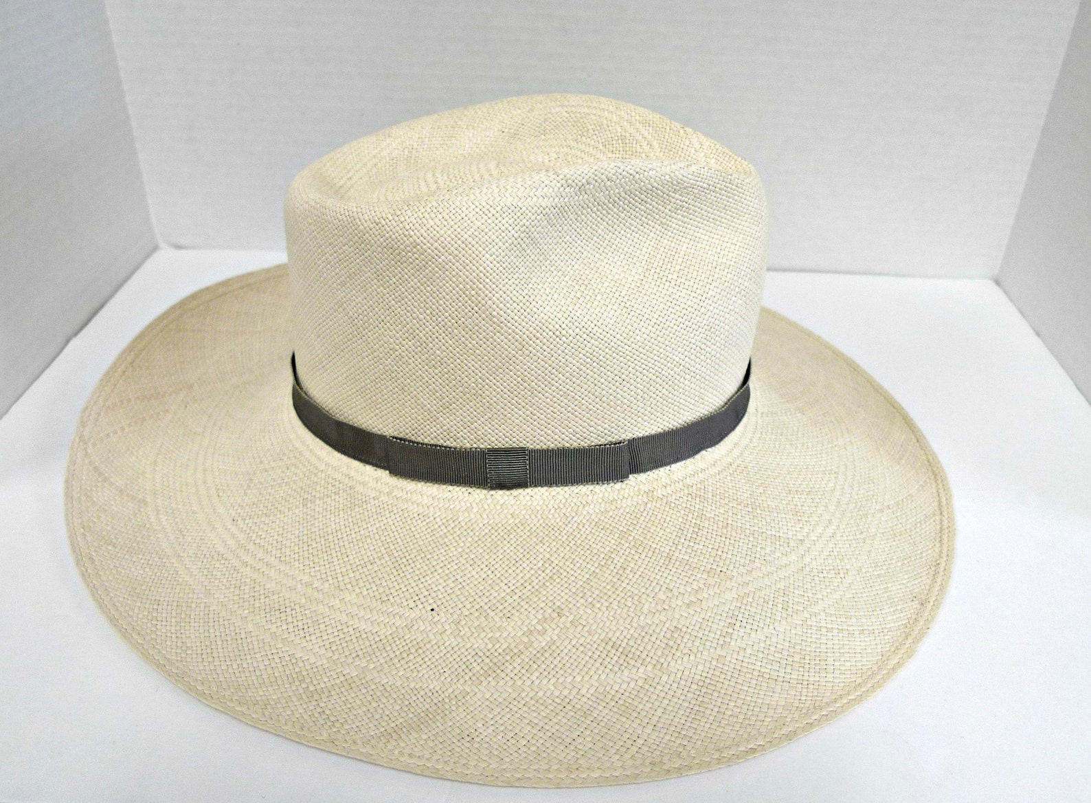 Panama Hat Panama Straw Fedora Summer Straw Hat Ready to | Etsy