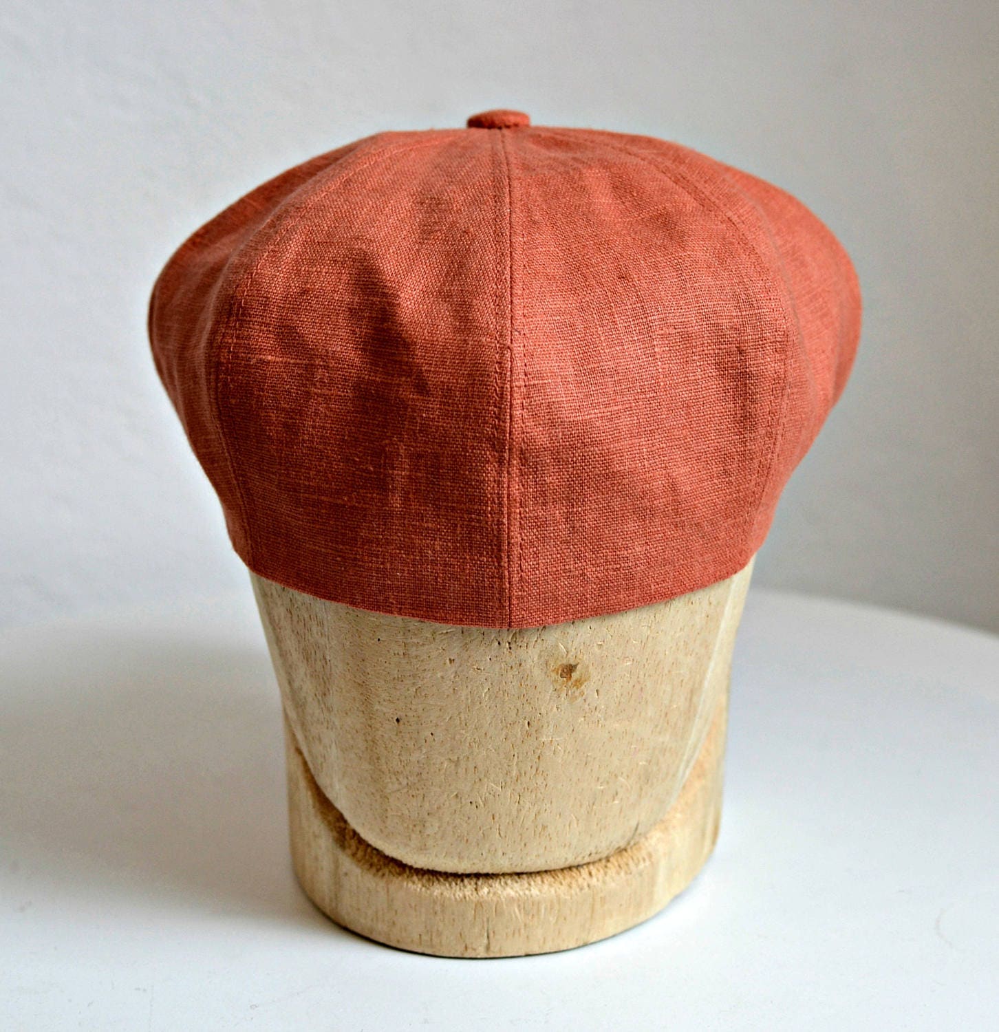 Men's Linen Newsboy Cap Men's Newsboy Hat Linen | Etsy