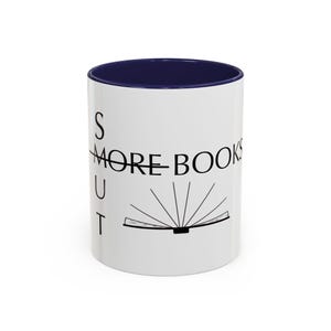 Smut Books Mug: Funny Spicy Romance Reader Gift