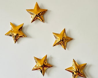 GOLD STAR wall hanging