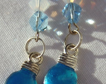 Christmas Light Earrings