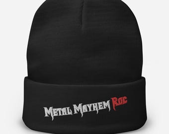 Gorro bordado ROC de Metal Mayhem