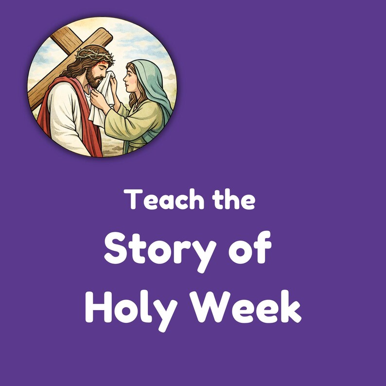 Holy Week Activities for Kids Printable Easter Story Worksheet