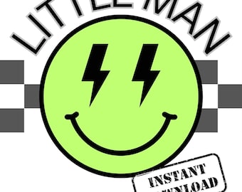 Kleine man png - jongen png - peuterjongen png - babyjongen png - sublimatie jongensshirt - smiley png