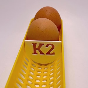 Maticoopx Egg Separator - Yellow Basket Egg Divider for Models 20 and 30
