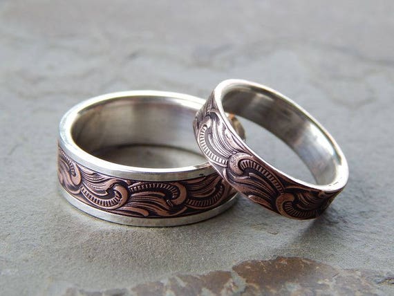 Chamilia Authentic Sterling Silver Paisley Band Ring 1110-0502 7 Chamilia Authentic Sterling Silver Paisley Band Ring 1110-0502 7