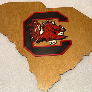 University South Carolina wall hanger