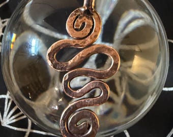 Sacred Serpent Spiral Talisman