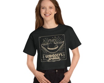 Somebody's Problem Crop Top Camiseta Morgan Wall Camiseta para concierto Crop top