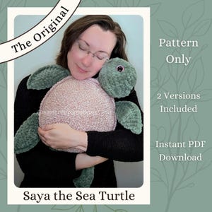 MÖNSTER Saya Sea Turtle: No-Sew Huggable Traveler