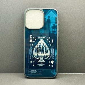 Punjab SPADE (negro) - HukkaM de YaKKe - Funda de teléfono Punjab para iPhone y Samsung. Fundas para teléfono iPhone 16.