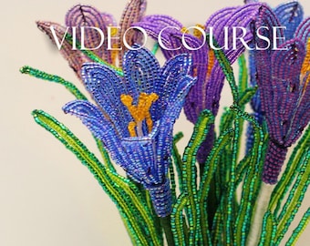 VIDEO Class - French beaded crocus pattern pdf download