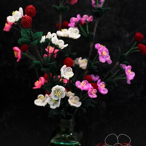 Video Class - French beaded cherry blossoms