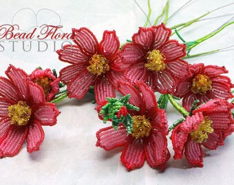 PDF- French Beaded Cosmos - Etsy