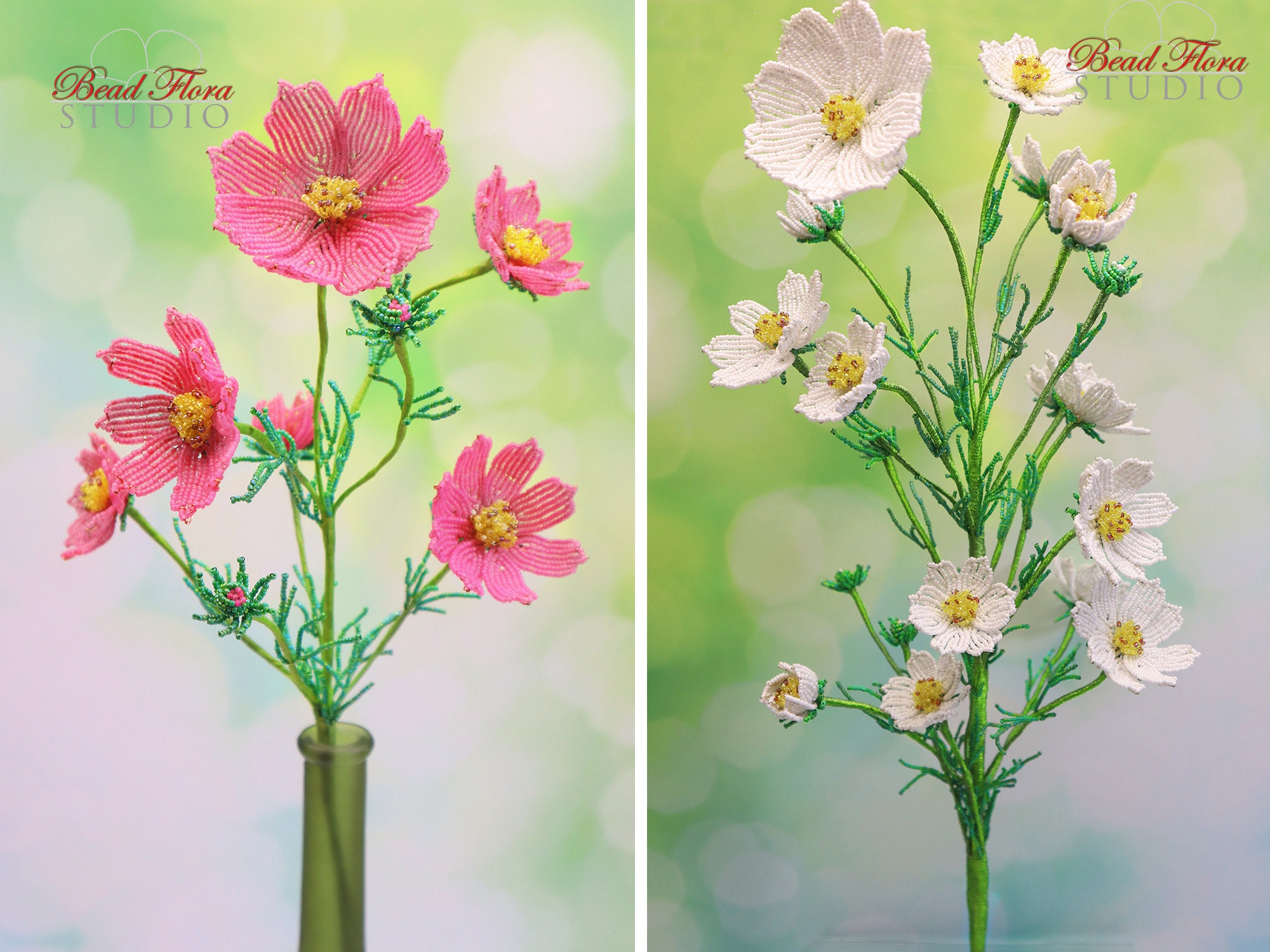 PDF- French Beaded Cosmos - Etsy