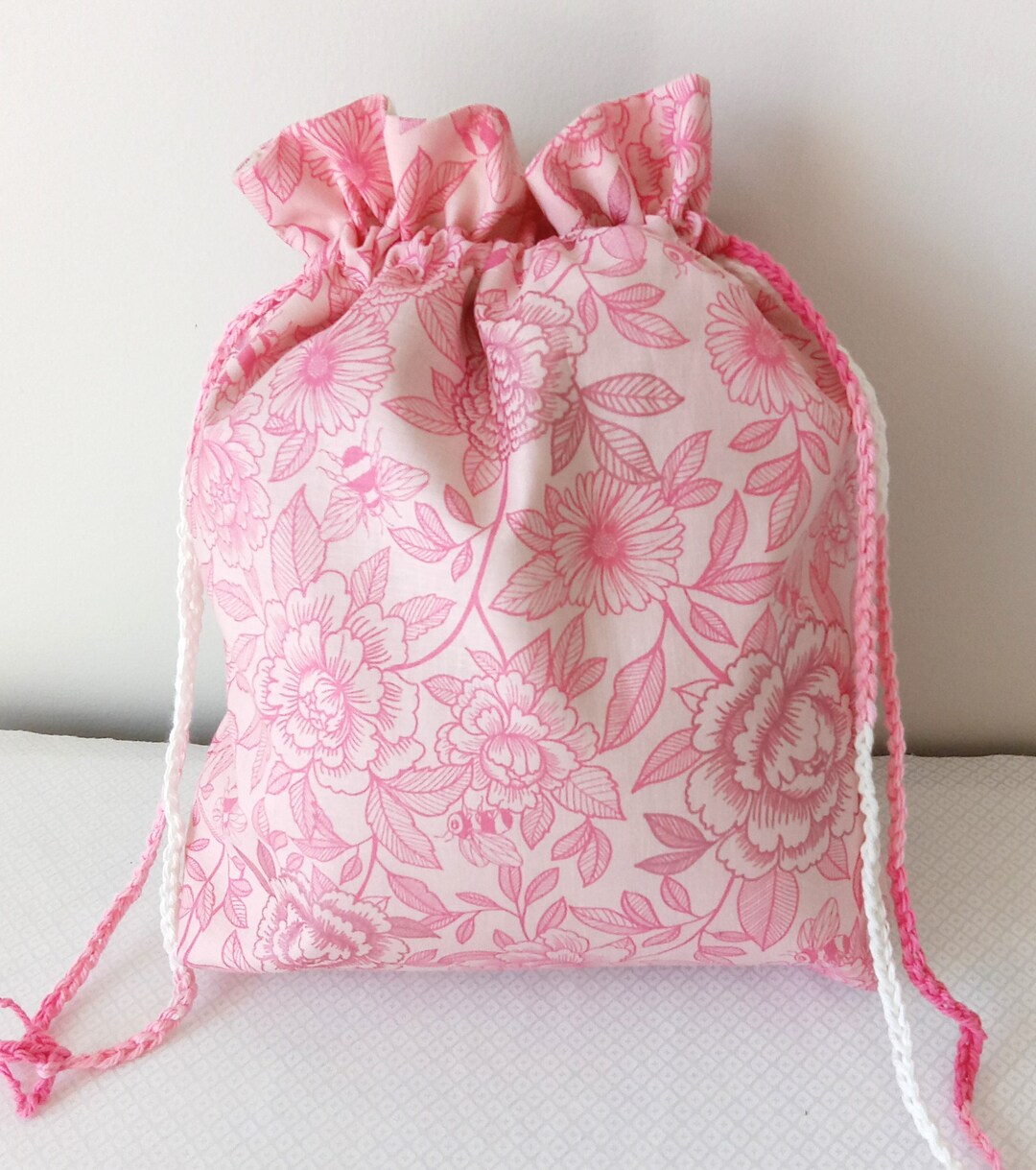 Medium Size Cotton Drawstring Gift Bags With Cotton Etsy