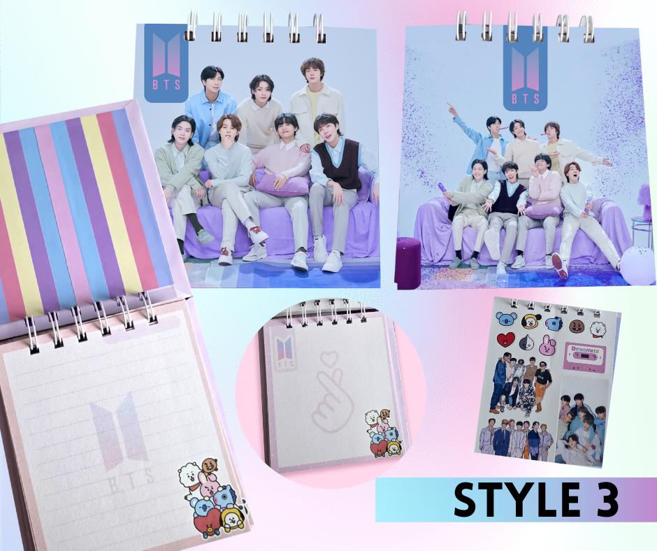 BTSノート 5インチ x 4.60インチ - Etsy 日本