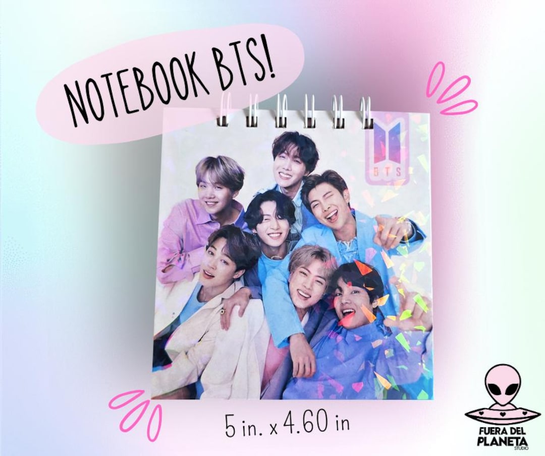 BTSノート 5インチ x 4.60インチ - Etsy 日本