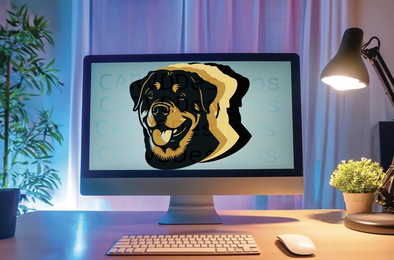Rottweiler SVG , Rottweiler Cutting File SVG , Layered SVG File ...